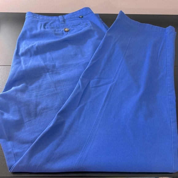 Nautica Men's Pants "Beacon" Cotton Spandex Blue Size 40/32 Spring Casual - Picture 2 of 6